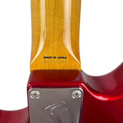 Fender Japan 69 Reissue Mustang 1995-1996 - Candy Apple Red image 6
