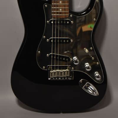 2004 Squier Stratocaster Special Edition SSS Black Finish image 2