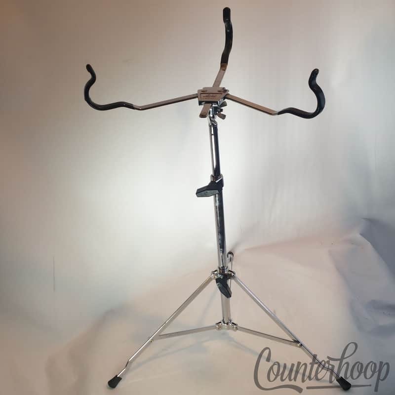 *Ludwig "Atlas" Snare Drum Stand Chrome Vintage 70s Sturdy Single-Braced Chicago image 1