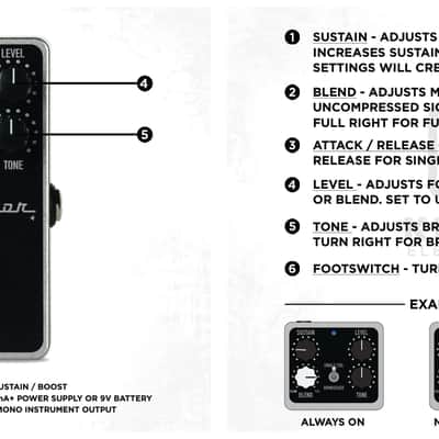 Keeley Compressor Plus Compressor / Sustainer / Expander image 2