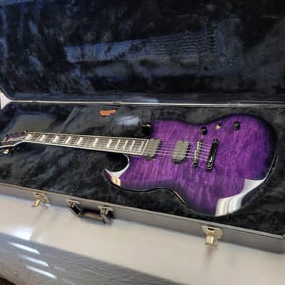 ESP LTD, model Viper-1000 Electric Guitar, with ESP hardshell case image 1