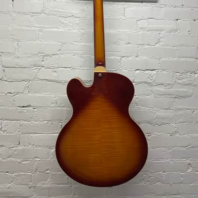 Hagstrom HJ800 Jazz Hollow Body - Cherry Sunburst image 7