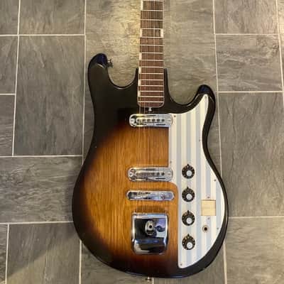 Teisco Del Rey ET-220 1964 Tobacco Sunburst image 4