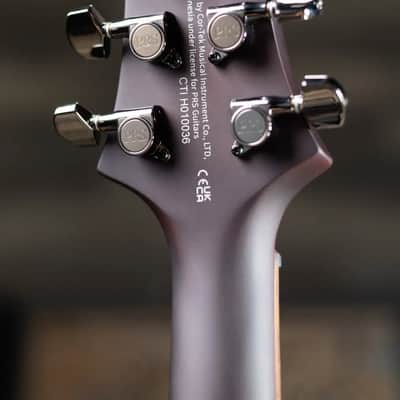 PRS SE Limited Edition David Grissom Exotic Burl Top Electric Guitar - McCarty Tobacco Sunburst with Gig Bag image 6