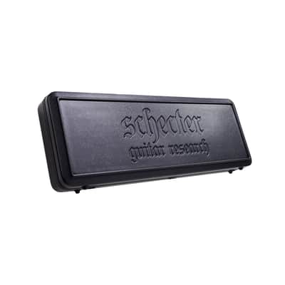 Schecter SGR-1C Molded Hardshell Guitar Case - Black image 1