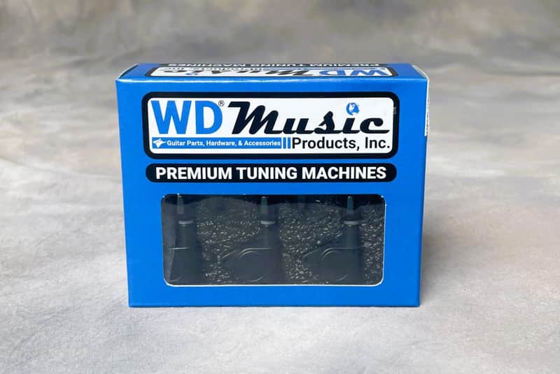 W.D. SG3801B 3+3 Black Tuners image 1