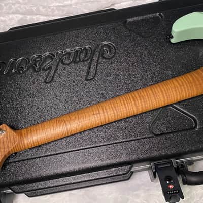 NEW ! Jackson Custom Shop Dinky HSH - Roasted Maple Neck & Ebony Fretboard - DK - Surf Green - Authorized Dealer - 8.1 lbs - G06853 image 12
