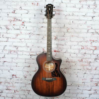 Taylor -(2025) 324ce - Acoustic-Electric Guitar - Mahogany/Mahogany - Shaded Edge Burst Top - w/ Hardshell Case - x5066 image 2