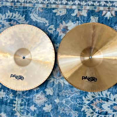 Paiste 14" Innovations Heavy Hi-Hat Cymbals (Pair) 2001 - 2005 - Traditional image 2