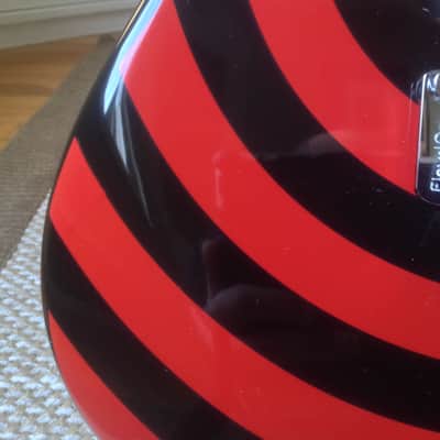 Kramer Music Yo 1984 early 2000's Red/Black Bullseye image 2