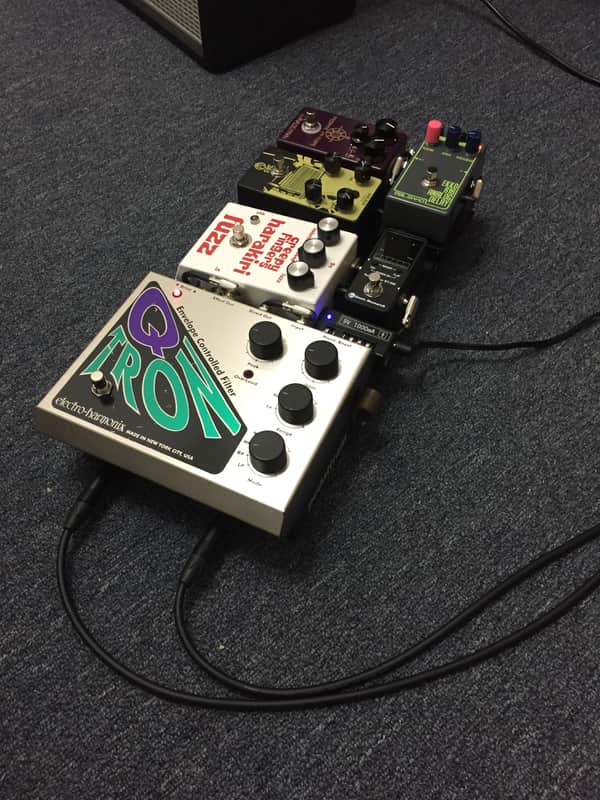 Electro-Harmonix Q-Tron Envelope Filter 1996 - 2008 - Silver / Black / Teal image 1