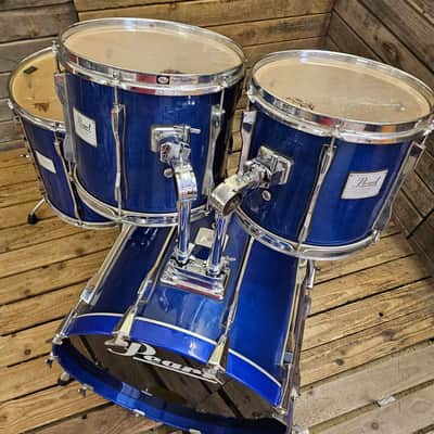 Drum Kit Pearl CZX Studio Birch, Sheer Blue USED! RKCZX270825 image 2
