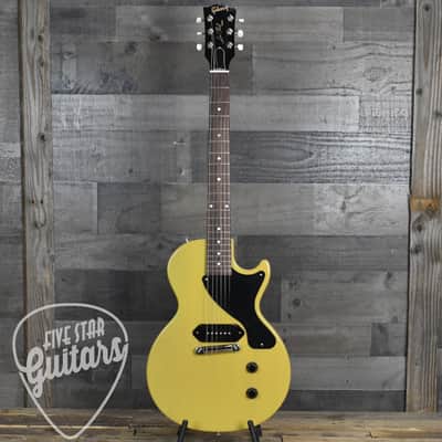 Gibson Les Paul Jr. - TV Yellow with Hardshell Case image 2