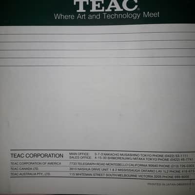 Owner's Manual for TEAC A-919 DC Integrated Stereo Amplifier 1984 image 7