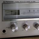 Pioneer SX-550 1976 - Brushed Aluminum/Oak Veneer