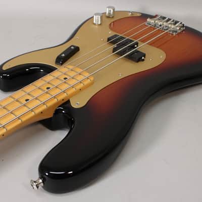 Parts Bass '58 P-Style Bass Guitar Sunburst 1958 Precision Bass image 8