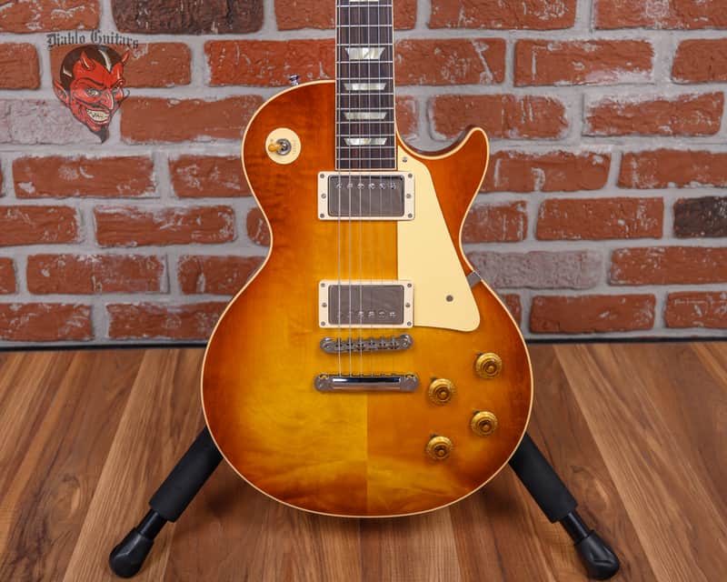 Gibson Wildwood Spec 58 Les Paul Standard Hand-Painted by Tom Murphy Tom's Tea 2022 w/OHSC image 1