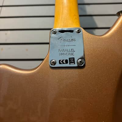 Fender Parallel Universe II Maverick Dorado Electric Guitar - Firemist Gold image 8