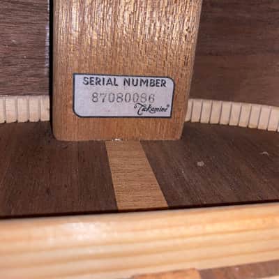 1987 Takamine C132S Classical guitar image 17