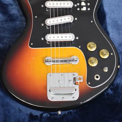 Teisco Norma EG413-3T 1960s - Sunburst - 3 pickups - MIJ image 13