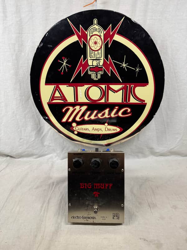 Electro-Harmonix Big Muff Pi π Ram's Head v2 Distortion Fuzz Pedal - 3003 EH3003 pot codes date to 1975 image 1