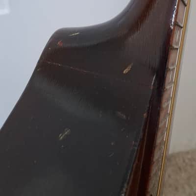 1940s Regal Sunburst Finish Flatback Mandolin image 17