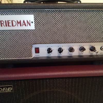 Friedman Mini Dirty Shirley (Modded Change stages via Footswitch) + Rack + Midi converter Black & Gr image 4