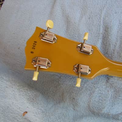 1958 Gibson Les Paul Special Tenor All Original TV Yellow With Original 5 Latch Lifton Case image 7