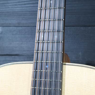 Martin Custom Shop D-14 Fret Black Walnut Dreadnought Limited Availability image 21