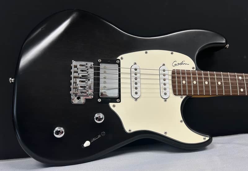 Godin Session HT 2020 - Matte Black image 1