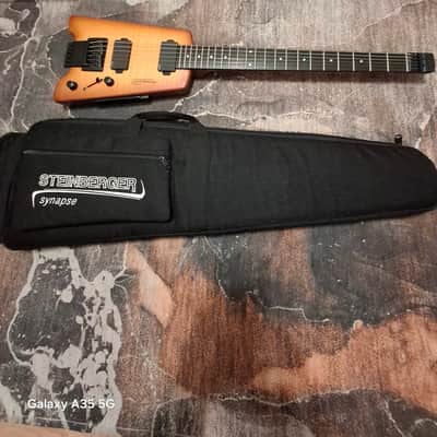 Steinberger Synapse SS-2F Custom Electric Guitar - Trans Amber