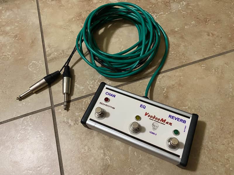 3 Button Mesa Mark III (or other) Custom Footswitch! image 1