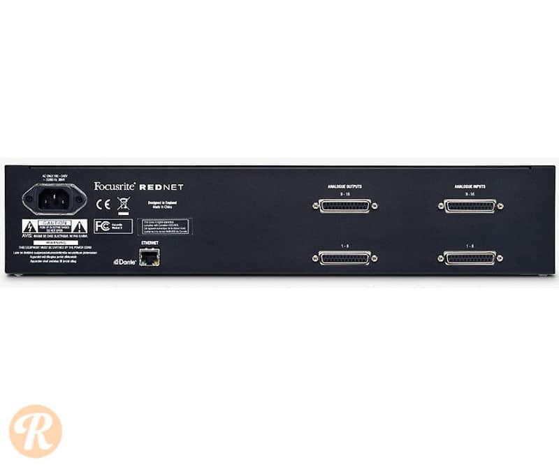 Focusrite RedNet 2 Dante Audio Interface image 2