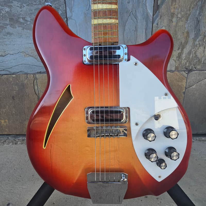 Used 1966 Rickenbacker 365 Fireglo with Case image 1