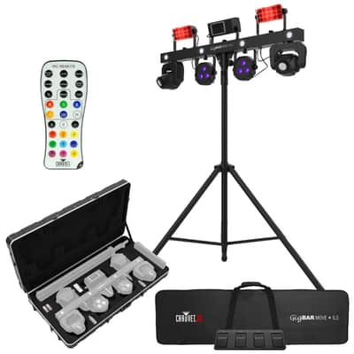 Chauvet DJ GigBAR Move + ILS RGBAW+UV DMX Effect Lighting System w Road Case image 1