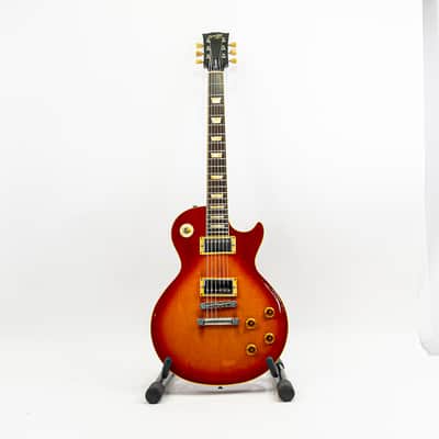 Orville by Gibson MIJ Les Paul Standard Cherry Sunburst w/ Classic Gibson Mojo, Repaired Headstock image 4