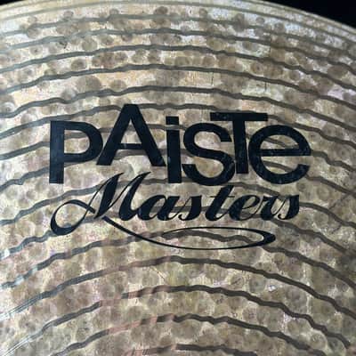 Paiste 21" Masters Dark Dry Ride Cymbal 2011 - Present - Traditional image 4