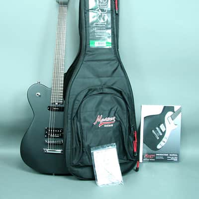 Manson MA-1 EVO Electric Guitar Satin Black Seymour Duncan image 1