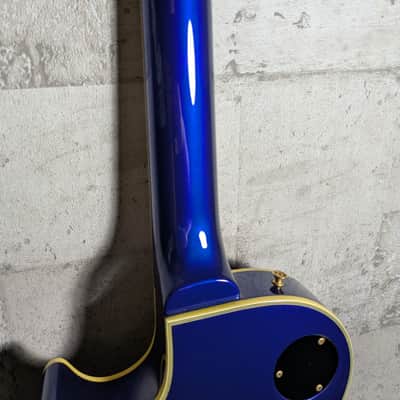 Fernandes Burny RLC-70 Les Paul Custom 90's Metallic Blue MIJ Japan image 10