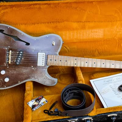 Dax&Co. Ironhorse Deluxe 2022 Grey/Rust patina Guitar W/ Hardshell Case & COA! image 2
