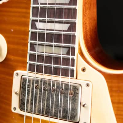 Gibson Custom Shop 1959 Les Paul Standard Reissue Murphy Lab Heavy Aged Electric Guitar - Golden Poppy Burst with Hardshell Case image 13