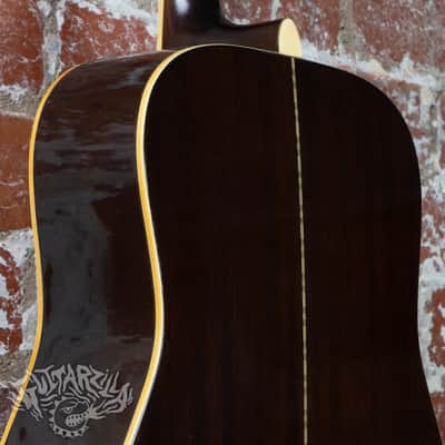Yamaha FG-201 1970's Natural MIJ Japan Vintage Orange Label image 9