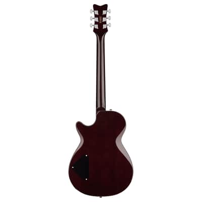 Gretsch Electromatic Jet Club 1 Pickup Electric Guitar - Claret Burst image 8