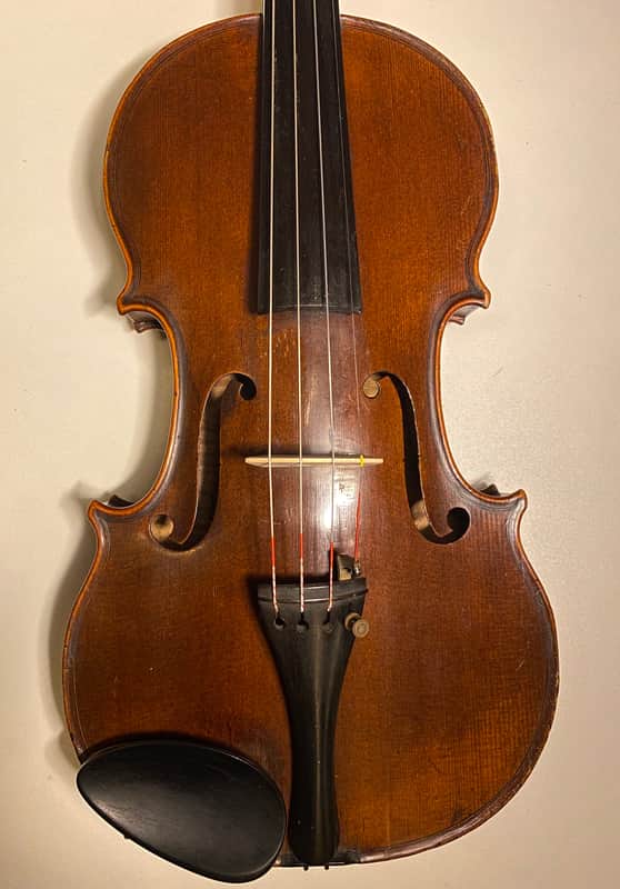 19th c.French violin by Didier Nicolas Aine1850 image 1