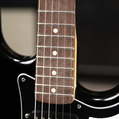 Fender Standard Stratocaster HSS Electric Guitar - Black image 9