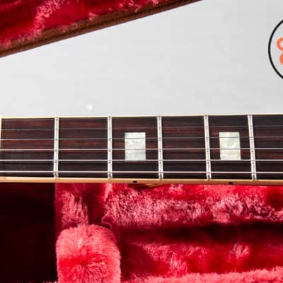 2017 Gibson ES-335 Figured Aquamarine OHSC image 4