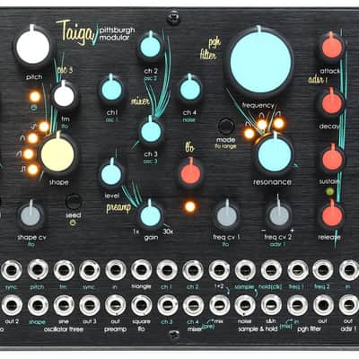Pittsburgh Modular Taiga Semi-modular Paraphonic Synthesizer image 1