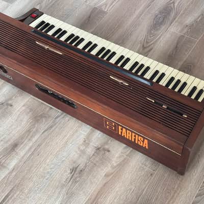 Farfisa Soundmaker 61-Key String Synthesizer 1979 - 1981 - Natural / Black image 17