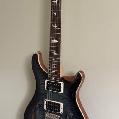 PRS CE 24 Semi-Hollow 2019 - Present - Faded Blue Smokeburst image 4