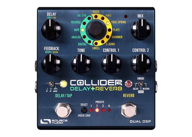 Source Audio Collider Stereo Delay and Reverb